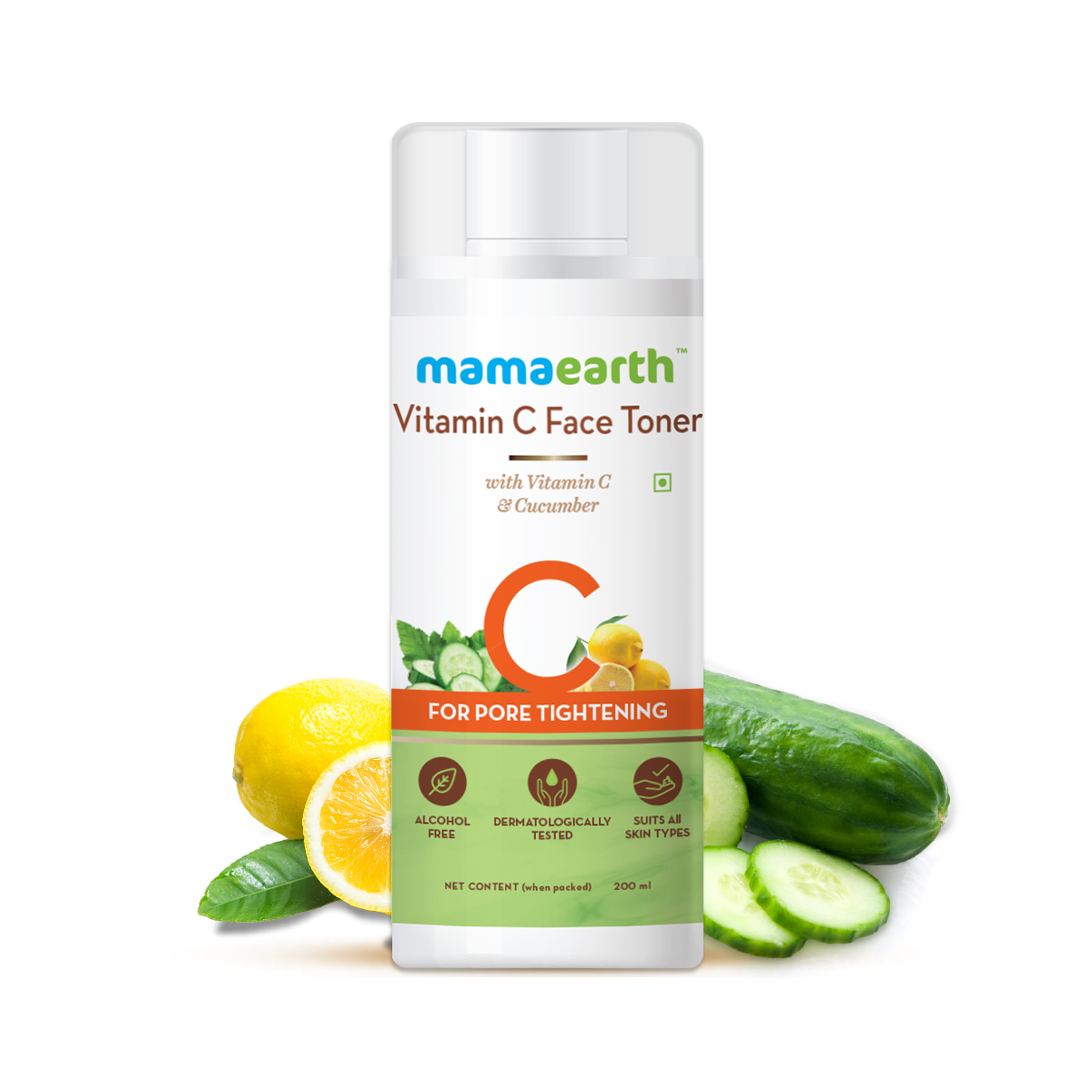 MamaEarth Vitamin C Face Toner with Vitamin C & Cucumber